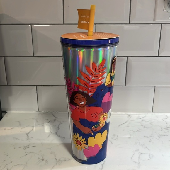 Starbucks | New Ananya Rao-Middleton 24oz cold cup Collaboration 2024 - Picture 4 of 8